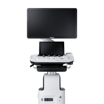 Echographe Samsung HS40 vue face moitié