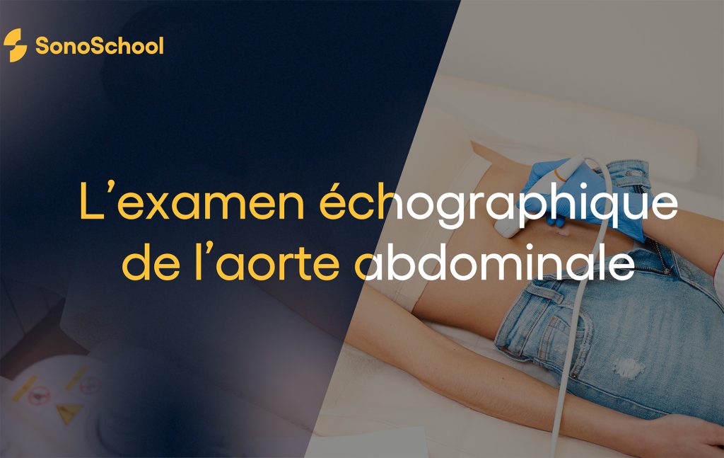 examen échographique aorte abdominale formation en ligne sonoschool isonic
