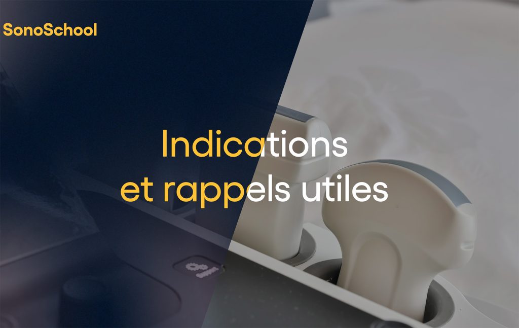 indications échographie pulmonaire formation en ligne sonoschool