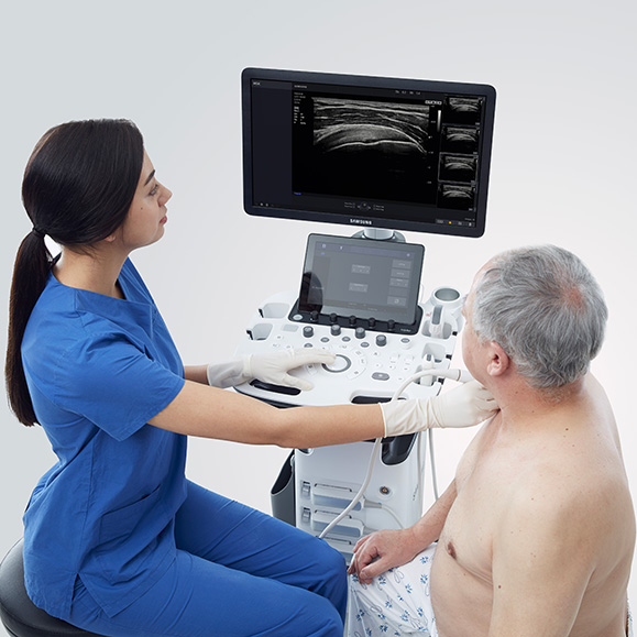 échographe ostéo-articulaire en médecine du sport ou rhumatologie