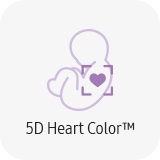 echographe samsung V7 5D heart color